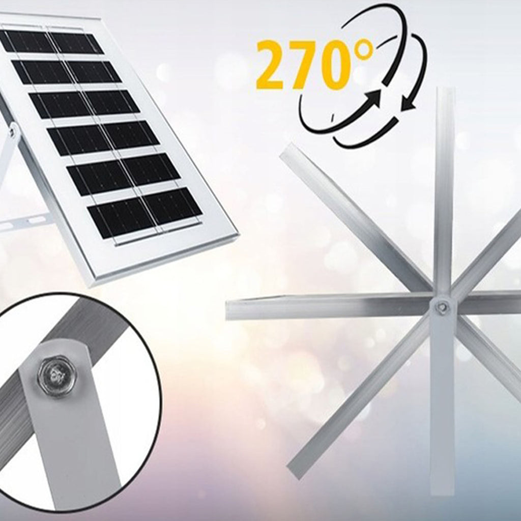 Lampă solară puternică, senzor crepuscular, telecomandă, Vögler Professional 1000W